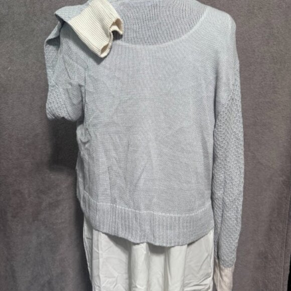 Simply Vera Longsleeved Layered Sweater Top - Picture 2 of 2